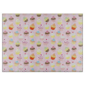 Cupcake Party Glass Cutting Board Schneidebrett (Vorderseite)