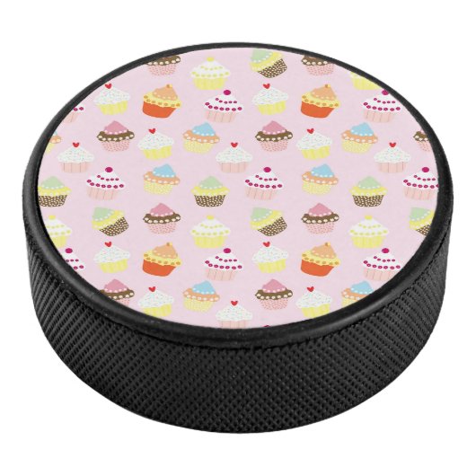 Cupcake Party Hockey Puck (3/4)
