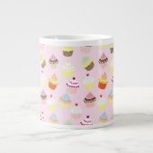 Cupcake Party Jumbo-Tasse (Vorderseite)