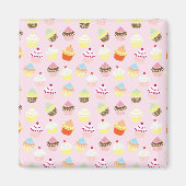 Cupcake Party Magnet (Vorne)