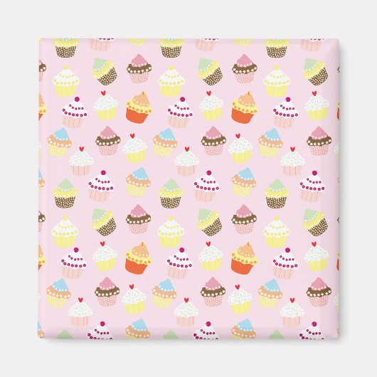 Cupcake Party Magnet (Vorne)