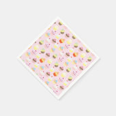 Cupcake Party Paper Napkins Serviette (Ecke)
