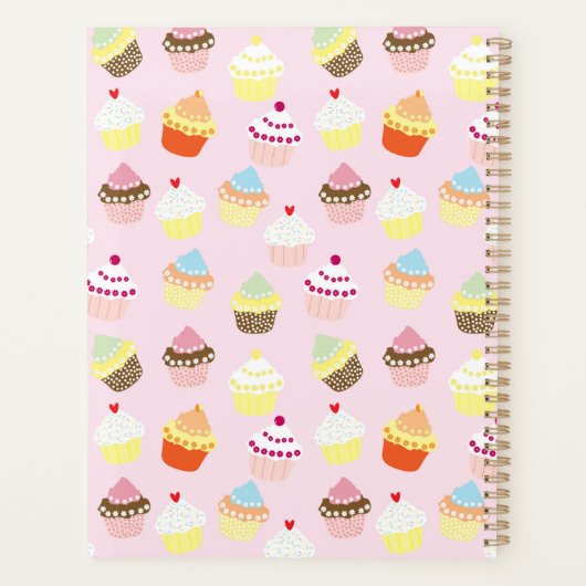 Cupcake Party Planer (Rückseite)