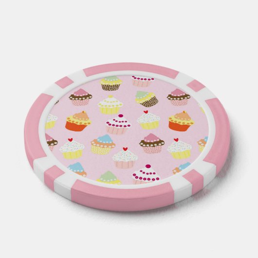 Cupcake Party Poker Chips (Einzeln)