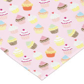 Cupcake Party Table Runner Großer Tischläufer (Ecke)
