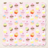 Cupcake Party Untersetzer (Vorderseite)