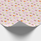 Cupcake Party Wrapping Paper Geschenkpapier (Ecke)