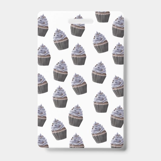 Cupcake Pattern Ausweis (Vorderseite)