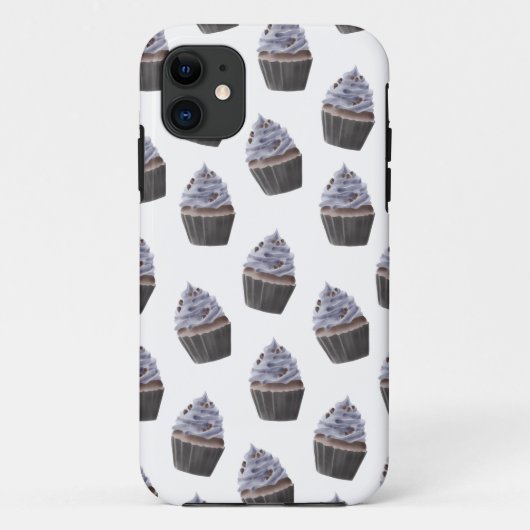 Cupcake Pattern Case-Mate iPhone Hülle (Rückseite)