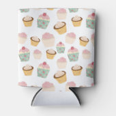 Cupcake Pattern Dosenkühler (Vorderseite)