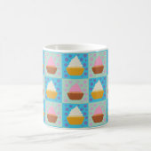 Cupcake Pattern Kaffeetasse (Mittel)