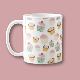 Cupcake Pattern Kaffeetasse