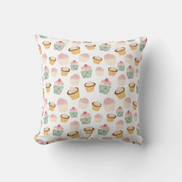 Cupcake Pattern Kissen