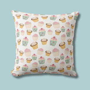 Cupcake Pattern Kissen