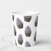 Cupcake Pattern Pappbecher (Links)