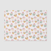 Cupcake Pattern Seidenpapier (Vorderseite)