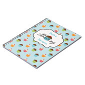 Cupcake Personalisiert Backen Rezept Notebook Notizblock (Linke Seite)