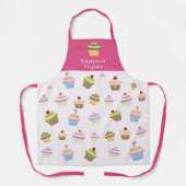 Cupcake Pink-Schürze Schürze (Vorderseite)