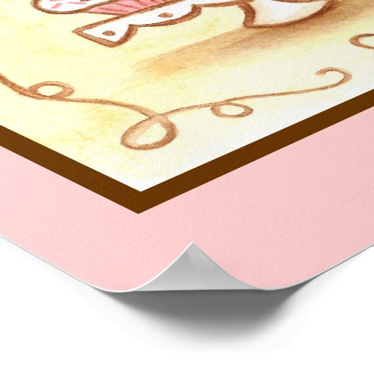 Cupcake Poster (Ecke)