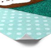 CUPCAKE POSTER - GROSSES WERBPERSONALISIEREN (Ecke)