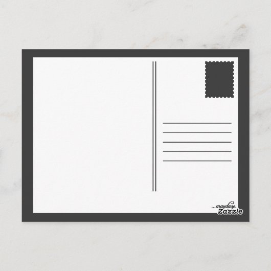 Cupcake Postkarte (Rückseite)