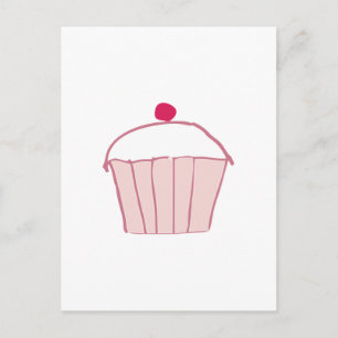 Cupcake Postkarte