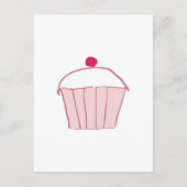 Cupcake Postkarte (Vorderseite)