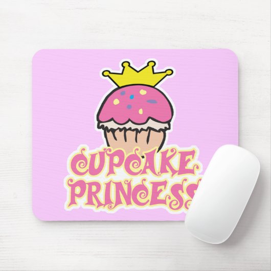 Cupcake Princess Mousepad (Mit Mouse)