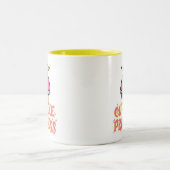 Cupcake Princess Zweifarbige Tasse (Mittel)