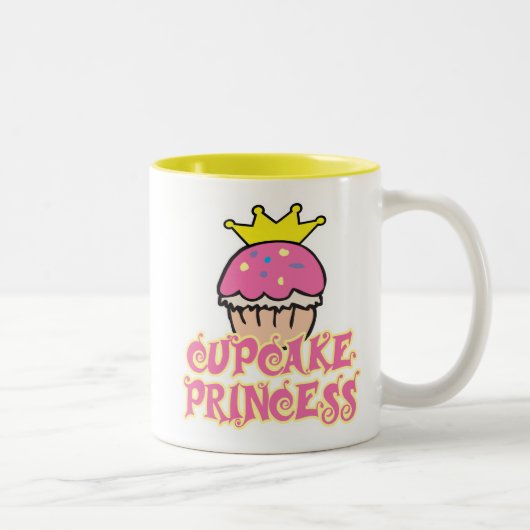 Cupcake Princess Zweifarbige Tasse (Rechts)