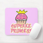 Cupcake Prinzessin Mousepad (Mit Mouse)
