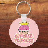 Cupcake Prinzessin Schlüsselanhänger (Vorderseite)
