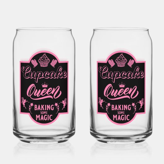 Cupcake Queen Dosenglas (Vorderseite)