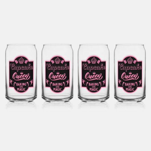 Cupcake Queen Dosenglas (Hinten)