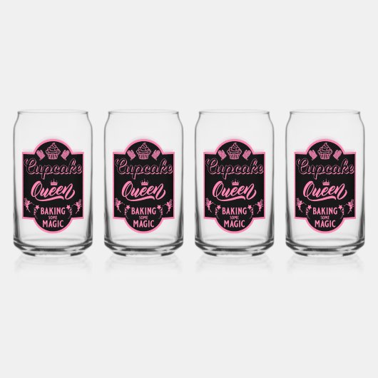 Cupcake Queen Dosenglas (Vorderseite)