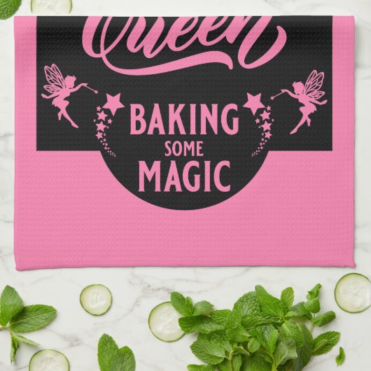 Cupcake Queen Geschirrtuch (Gefaltet)