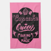 Cupcake Queen Geschirrtuch (Vertikal)