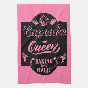 Cupcake Queen Geschirrtuch