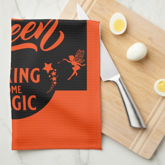 Cupcake Queen Geschirrtuch (Viertel Falte)