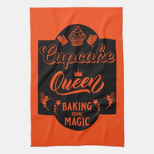 Cupcake Queen Geschirrtuch (Vertikal)