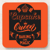 Cupcake Queen Getränkeuntersetzer (Vorderseite)
