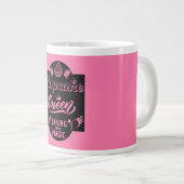 Cupcake Queen Jumbo-Tasse (Vorderseite Rechts)