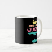 Cupcake Queen Kaffeetasse (VorderseiteRechts)
