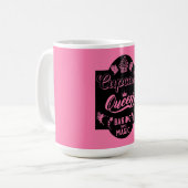 Cupcake Queen Kaffeetasse (Vorderseite Links)