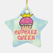 Cupcake Queen Keramik Ornament (Hinten)