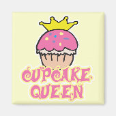 Cupcake Queen Magnet (Vorne)