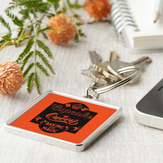 Cupcake Queen Schlüsselanhänger (Seite)