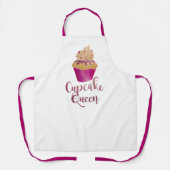 Cupcake Queen Schürze (Vorderseite)