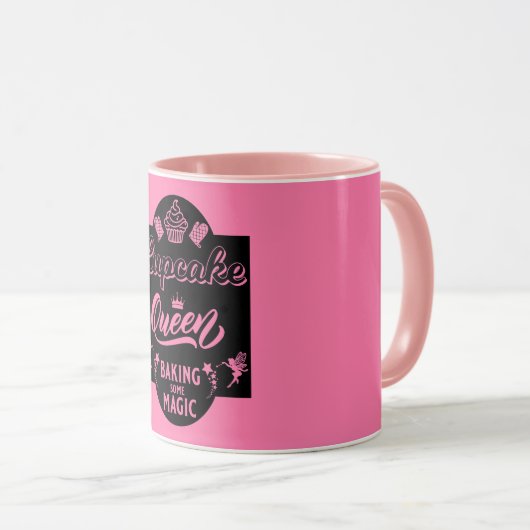 Cupcake Queen Tasse (VorderseiteRechts)