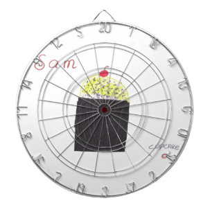 CUPCAKE remains the same in German, but a common t Dartscheibe